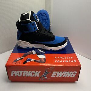 Patrick Ewing Athletics 33 Hi Black/ White/ Royal Size Men 10 NEW # 1BM02384-018
